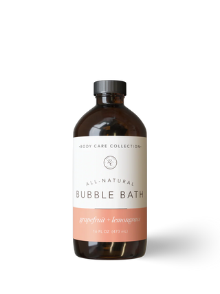 Bubble Bath | 16 oz - Grapefruit + Lemongrass