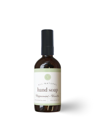 Hand Soap | 8 oz - Peppermint + Vanilla