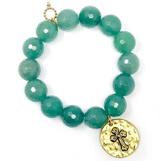 Aventurine Gold Guardian Angel