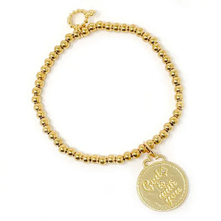 4mm Water Resistant Gold Hematite