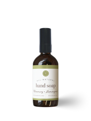 Hand Soap | 8 oz - Rosemary + Lemongrass