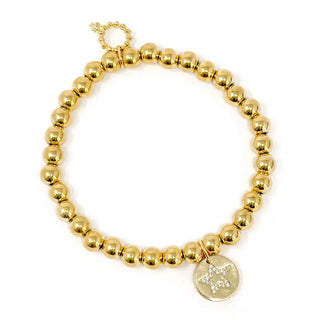 4mm Water Resistant Gold Hematite