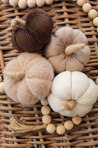 Fuzzy Fall Fabric Pumkin