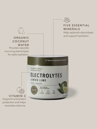 Lemon Lime Electrolyte | 30 Serving Canister