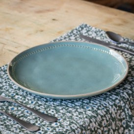Araucana Green 10" Dinner Plate