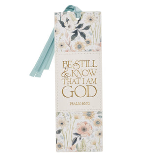 Be Still & Know - Faux Leather Bookmark
