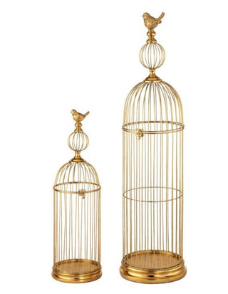 Antique Gold Decorative Birdcage