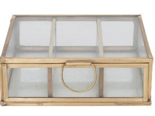 Brass & Glass Box