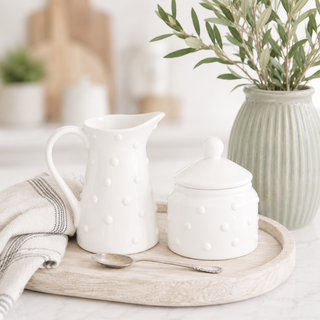 Dottie Sugar and Creamer Set