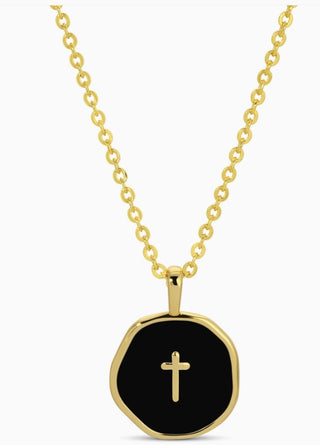 Grace Upon Grace Cross Necklace