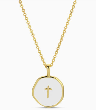 Grace Upon Grace Cross Necklace