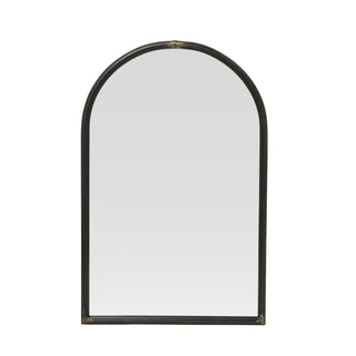 Metal Framed Mirror- Black