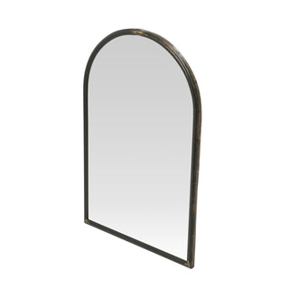 Metal Framed Mirror- Black