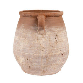 Terra-cotta Urn Whitewashed