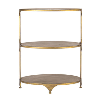Oval 3 Tier Shelf