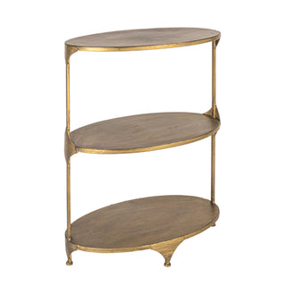 Oval 3 Tier Shelf