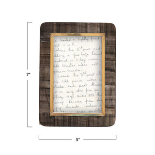Hand-carved Frame