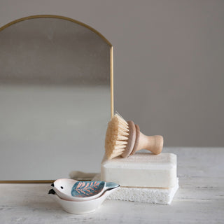 Metal Frame Standing Mirror