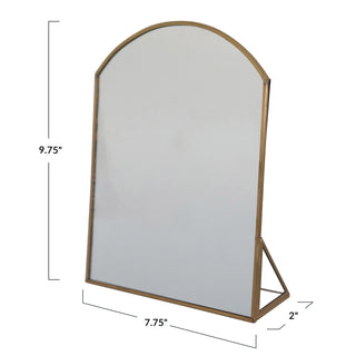 Metal Frame Standing Mirror