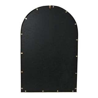 Arched Metal Framed Wall Mirror