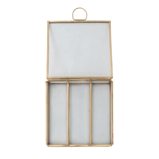 Brass & Glass Box
