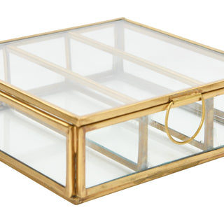Brass & Glass Box