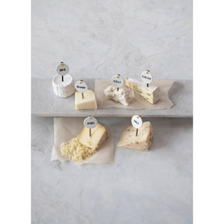 Steel Cheese Markers Set - in bag