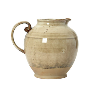 Stoneware Pitcher- Brown