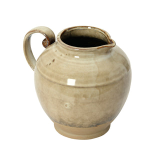 Stoneware Pitcher- Brown