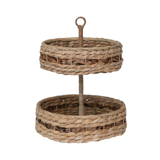 2 Tier Decorative Tray