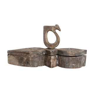Wood Masala Box