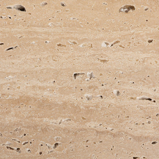 Travertine Footed Tray