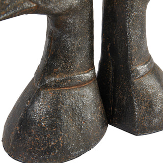 Cast Iron Duck Head Bookends - SET of 2