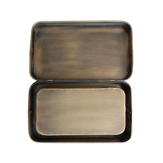 Brass Metal Boxes- Set of 2