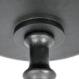 Mango Wood Table - Matte Black