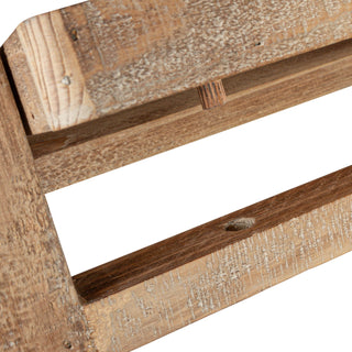2-Tier Wood Folding Stand