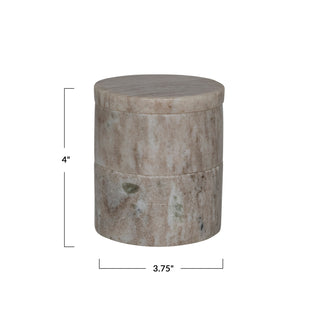 Marble Stacking Pots- Set of 2