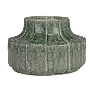 Terra-cotta Planter- green