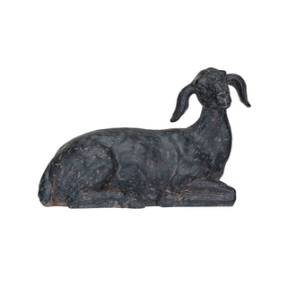 Resin Goat + Cast Iron Finish