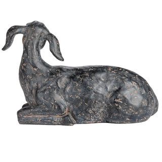 Resin Goat + Cast Iron Finish