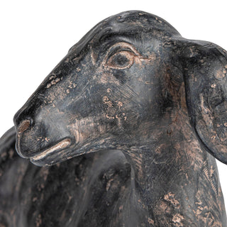 Resin Goat + Cast Iron Finish