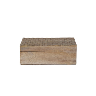 Hand Carved Mango Wood Box