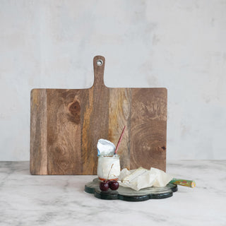 Mango Wood Serving Board w/ Handle