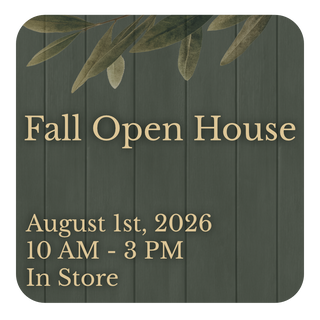 Grace & Faith fall open house august 1st