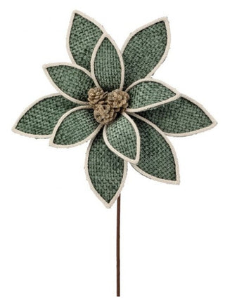 Forest Edge Poinsettia Stem | 22"