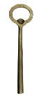 Hendrix Bottle Opener, Brass