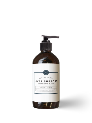 Castor Oil Liver Support Blend | 16 oz
