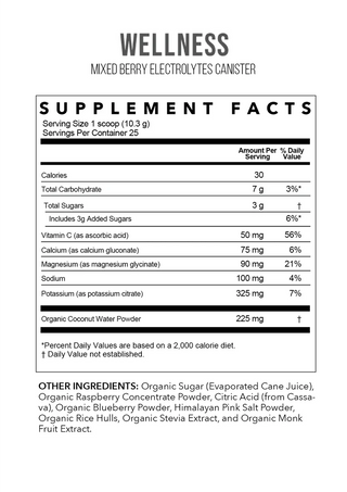 Mixed Berry Electrolytes | 25 Serving Canister