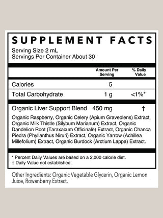 Liver Support Tincture | 2 oz.