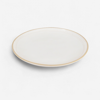 Isabella White 10" Dinner Plate
